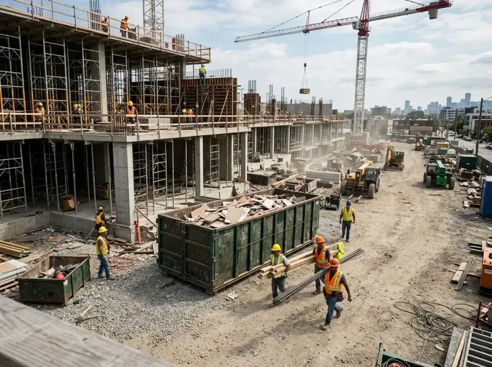 commercial-construction-site-w-002 — frequently asked questions, Low Cost Construction Dumpster Rental in Miamisburg, OH